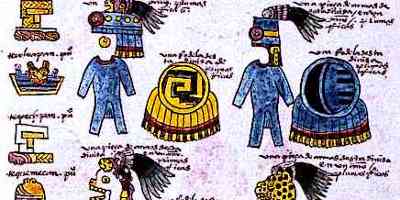 Aztec Writing Codex Mendoza