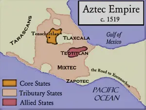 Aztec-Empire-Map