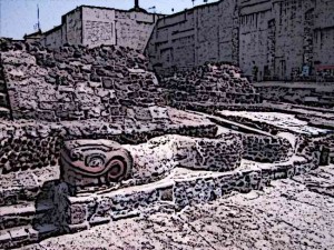 Aztec-Temples-Templo-Mayor-Serpents
