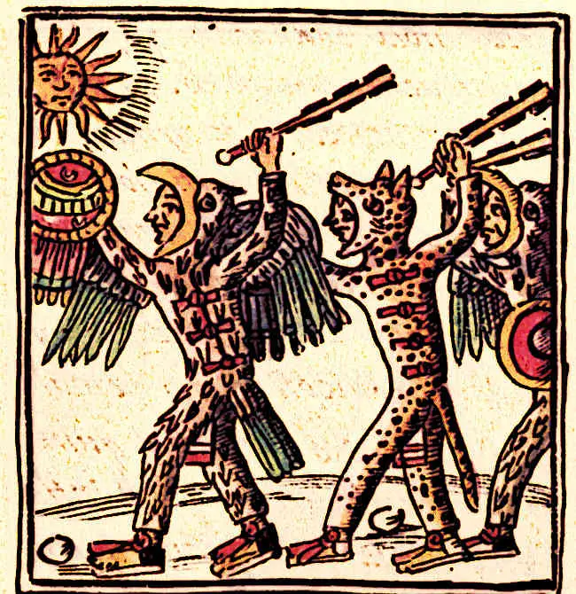 Aztec-Warriors-(Florentine-Codex)