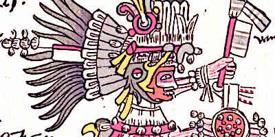 Aztec Humming Bird God