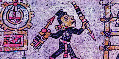 Aztec Weapons and The Atlatl on Aztec Codex