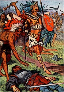 Spanish-Explorers-the-Aztecs-Fight-The-Spanish-Conquistadors
