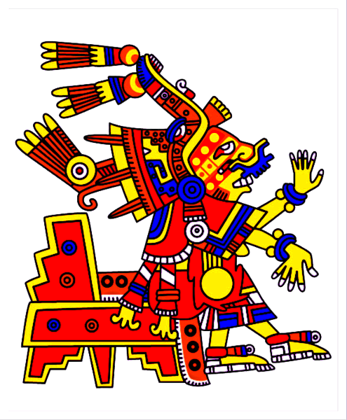 Aztec-Sun-God Nanahuatzin Picture